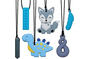 Chewelry Necklace for Kids - Sensory Chewing Toys