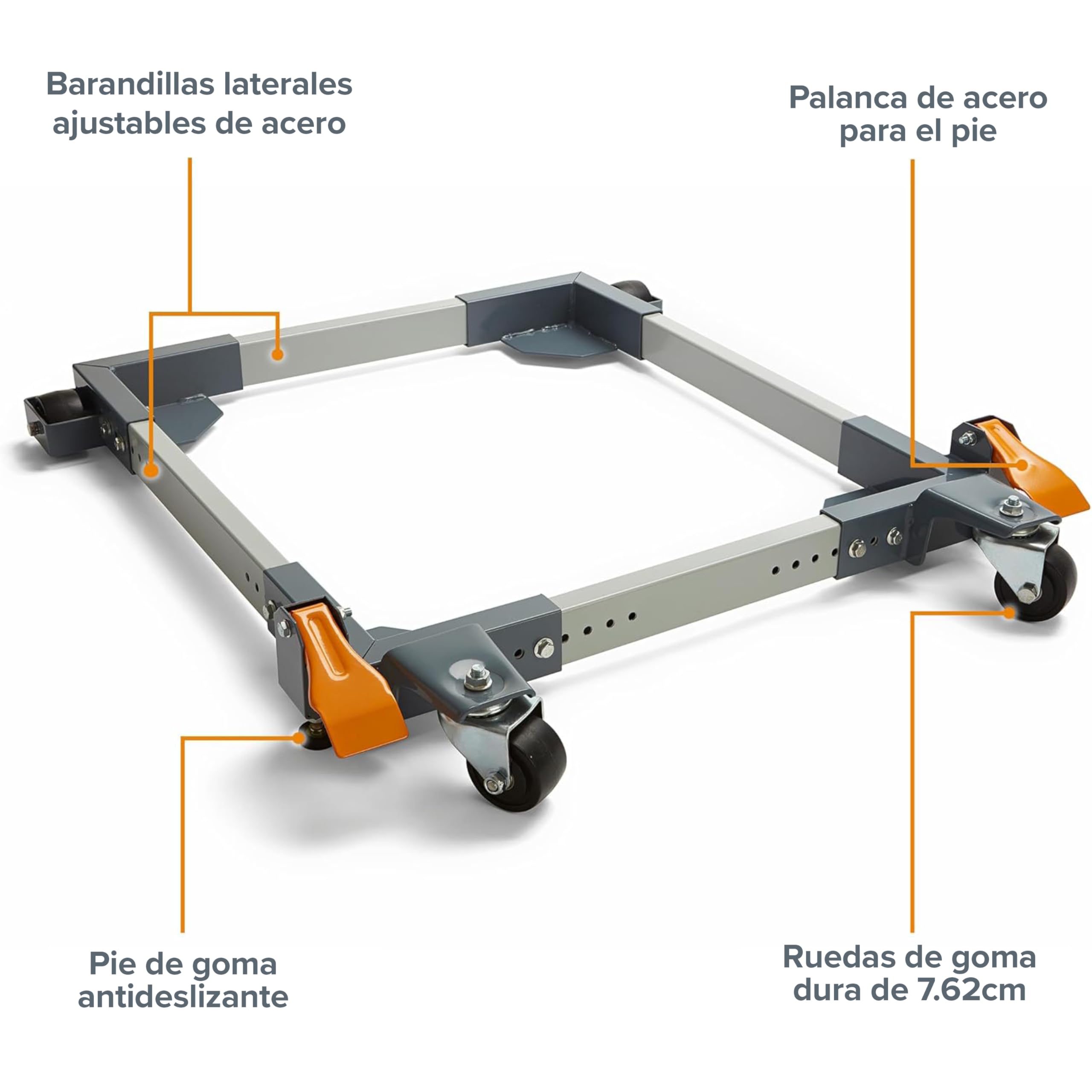 Bora Portamate PM-3500-Industrial Strength Base móvil móvil móvil que hace que tus herramientas eléctricas más pesadas sean fáciles de mover