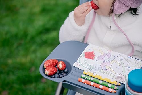 Miniatura 3 de Bandeja universal para aperitivos 5 en 1 comodidad versátil para padres en movimiento  Hecho a mano por padres para padres  Accesorio de bandeja de