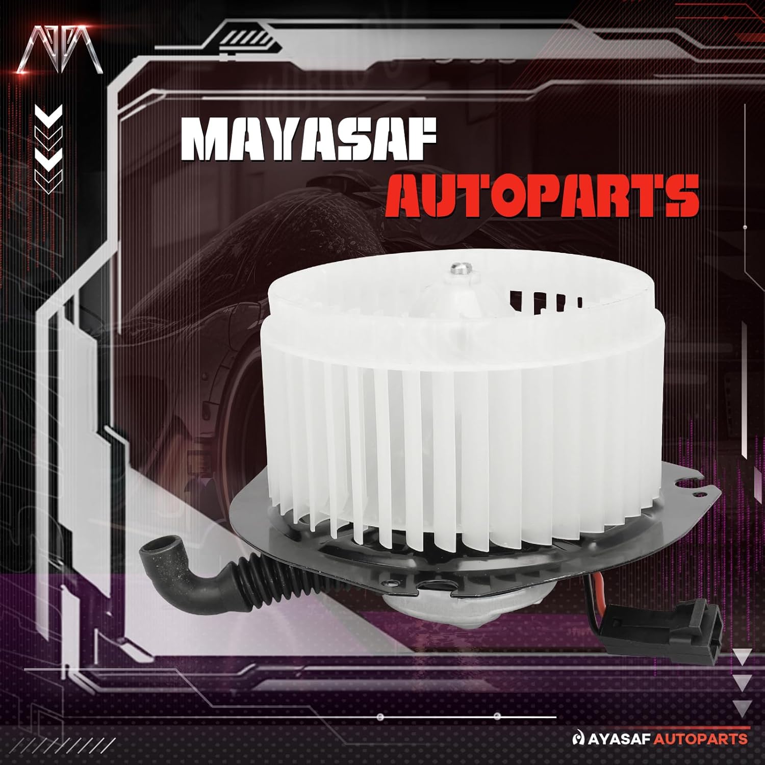 MAYASAF 700160 HVAC Blower Motor Assembly fit for Pontiac 2003 2004 2005 2006 2007 2008 Vibe
