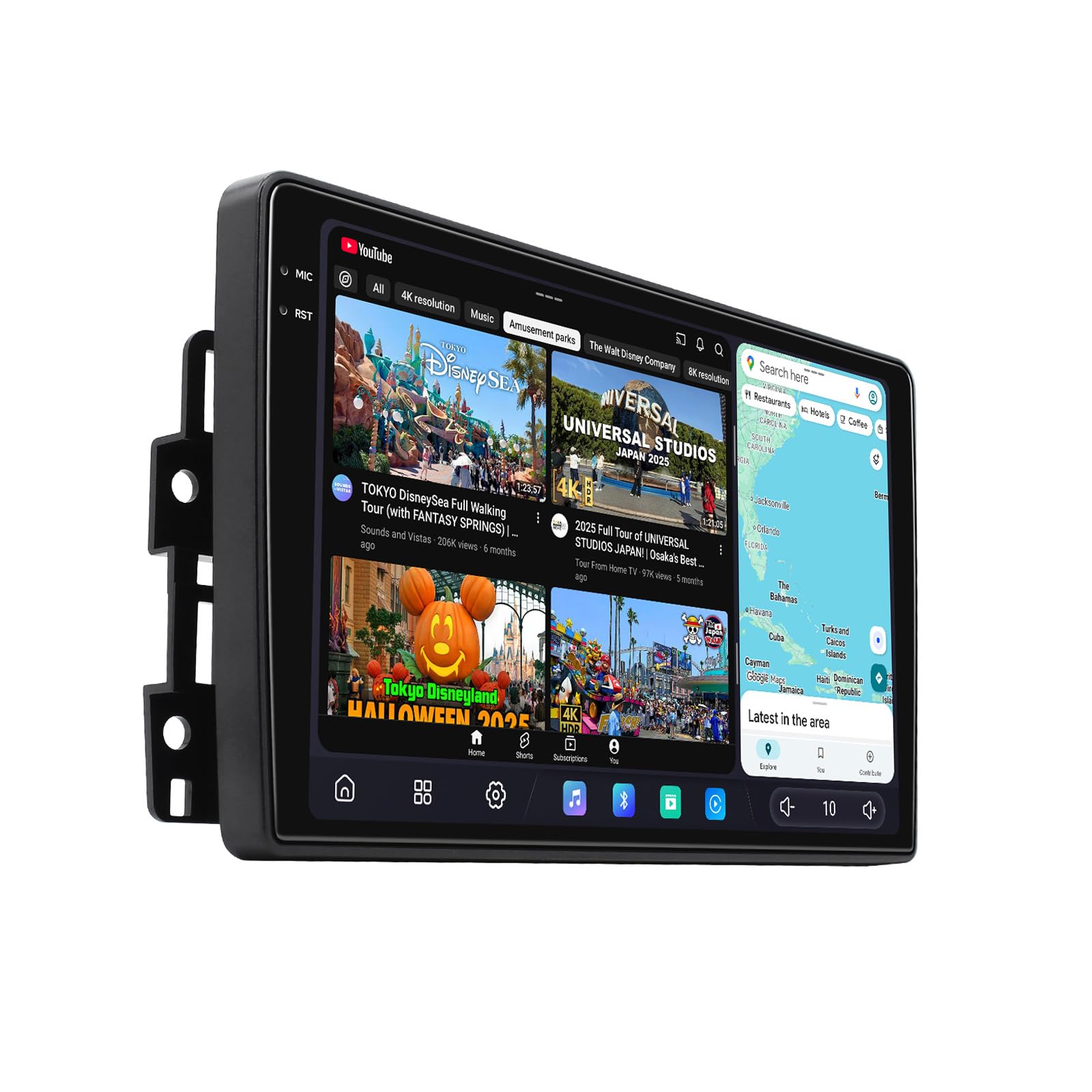 JOYING Car Radio for Chevrolet Silverado, Impala, Express, Tahoe/GMC Sierra, Yukon/Buick 2007-2013, 10.4" 2K QLED Touch Screen Android 13 Stereo 12GB+256GB with CarPlay, Android Auto(JY-CT123N12)