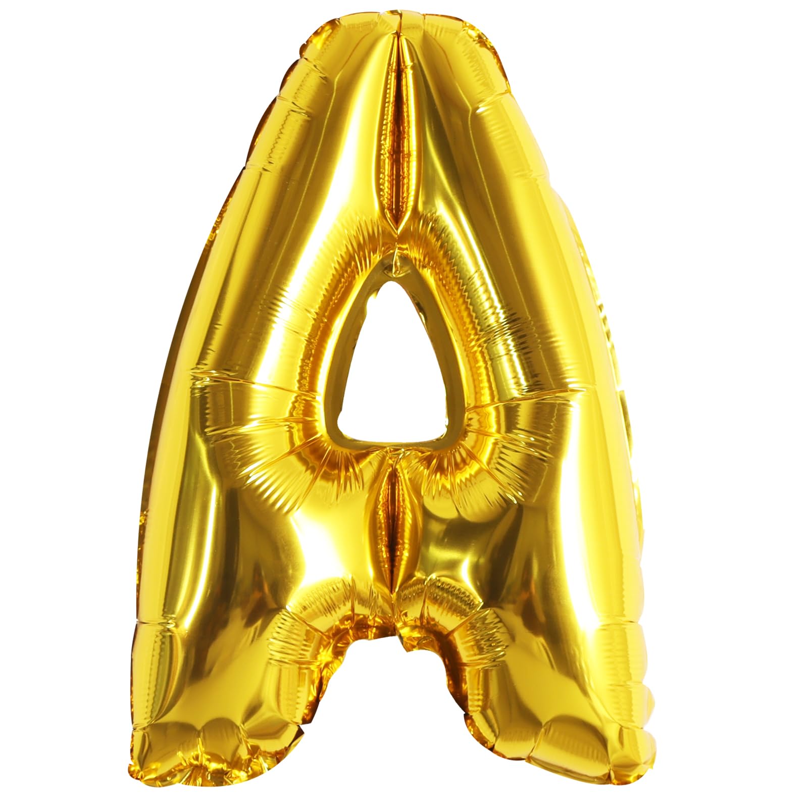 TONIFUL Gold Letter A Balloon 16 Inch Foil Alphabet A Birthday Party Decor