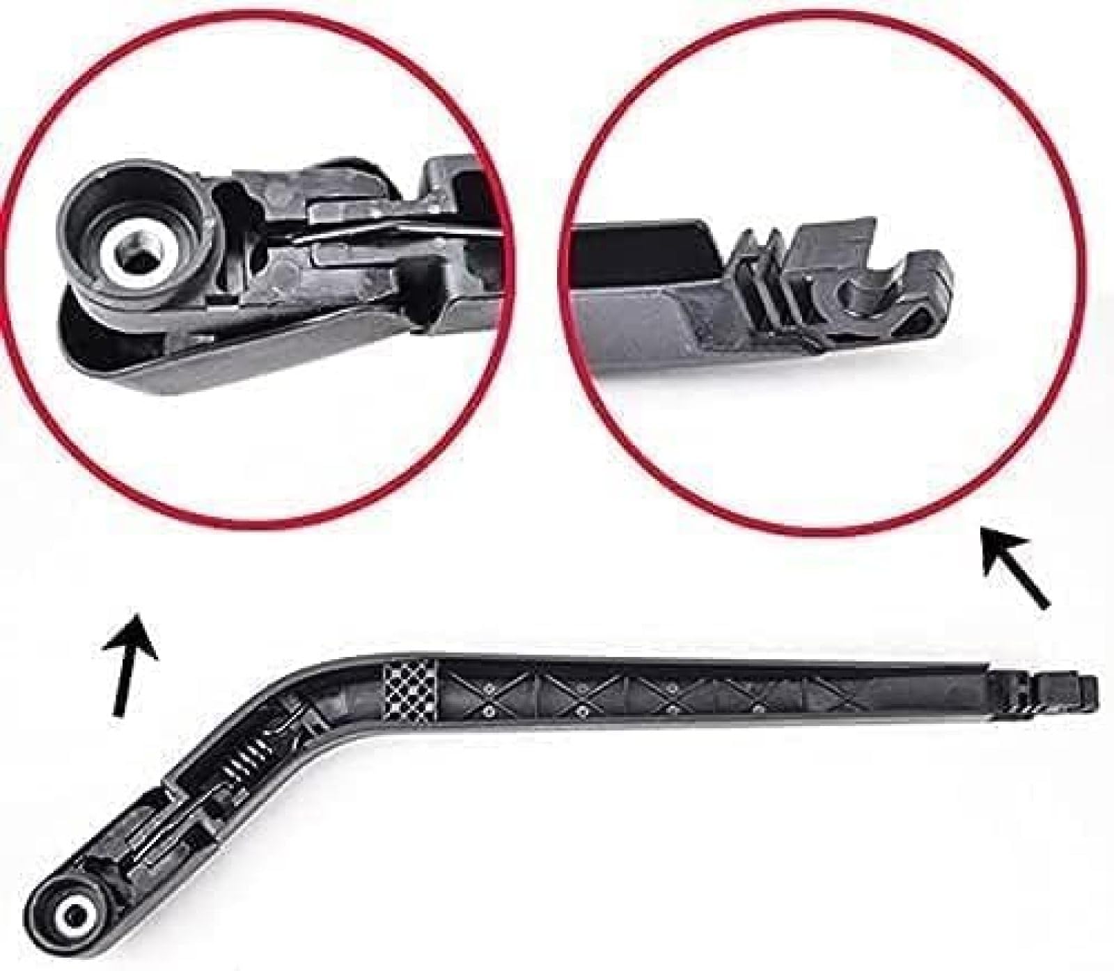Tergicristallo posteriore per Toyota YARIS 99 – 05, braccio tergicristallo posteriore, set e spazzola tergicristallo adatto per il 1999 – 2005 Toyo-ta YARIS