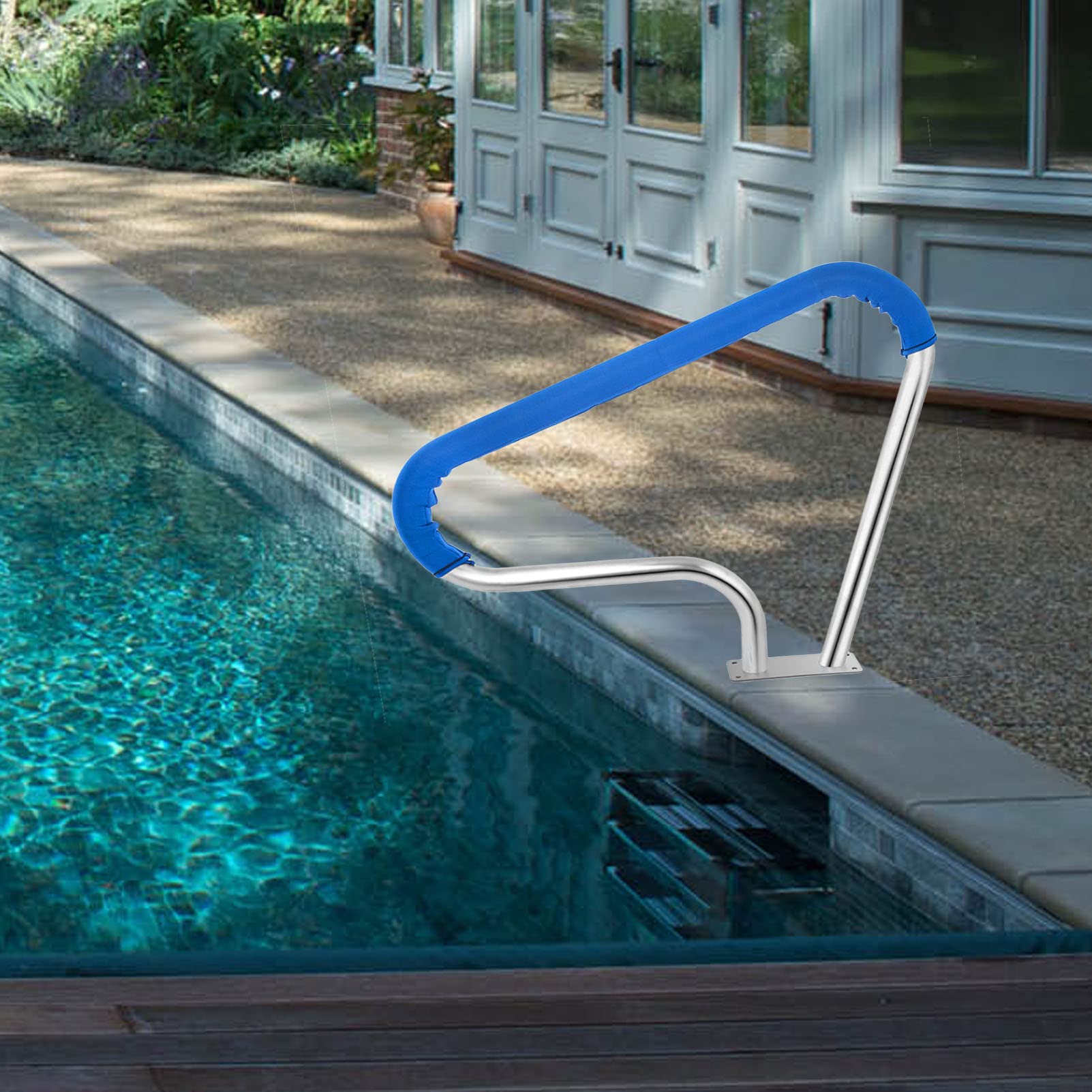 Rampes de piscine en acier inoxydable 304 avec montage facile 250 LB