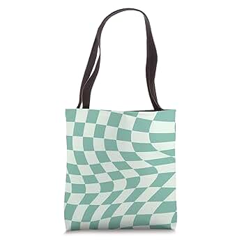 Amazon.com: Minty Teal Wavy Checkerboard Seafoam Green Mint