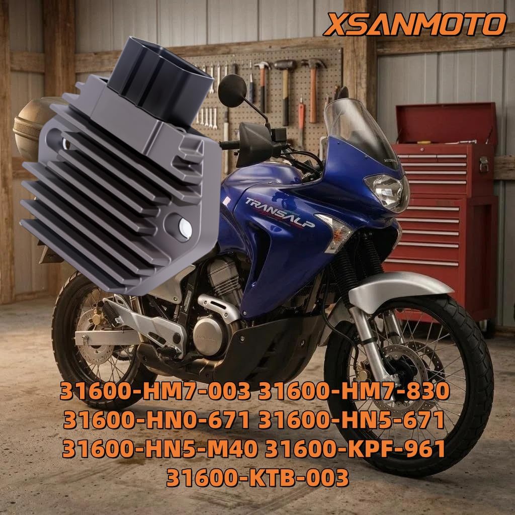 Voltage Regulator Rectifier,5 Pins DC14.5±0.5V,Replacement for Honda Rancher 350,Foreman 400，Foreman 450 TRX450R VT750 XL650,For Parts Number 31600-HM7-003,31600-HN5-671,31600-KTB-003