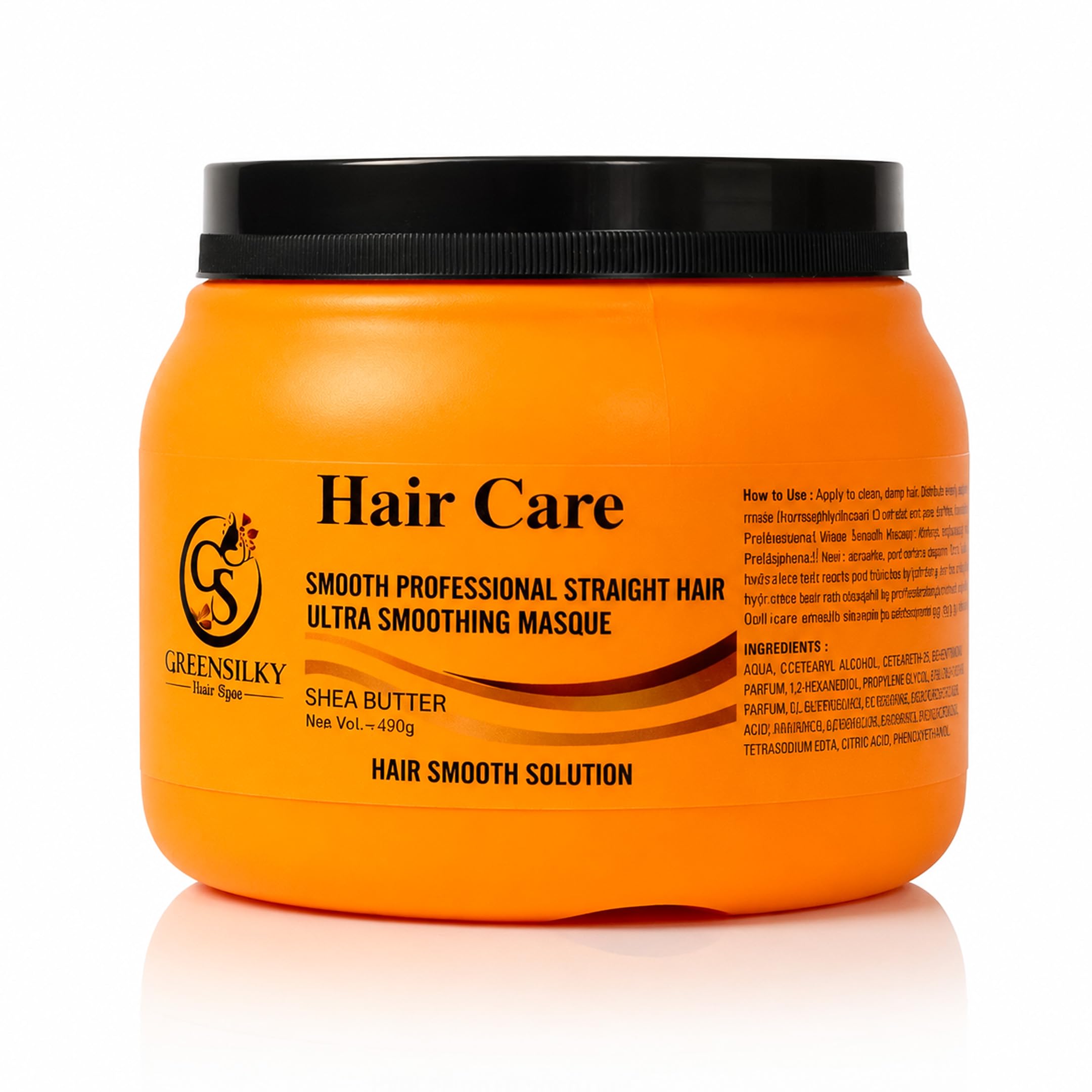 GREENSILKY Hair Spa Cream | Professional Hair Mask for Dry, Damaged & Frizzy Hair | Shea Butter Hair Treatment | Smoothening & Repair Hair Spa Cream | Deep Conditioning | 490g-image-10