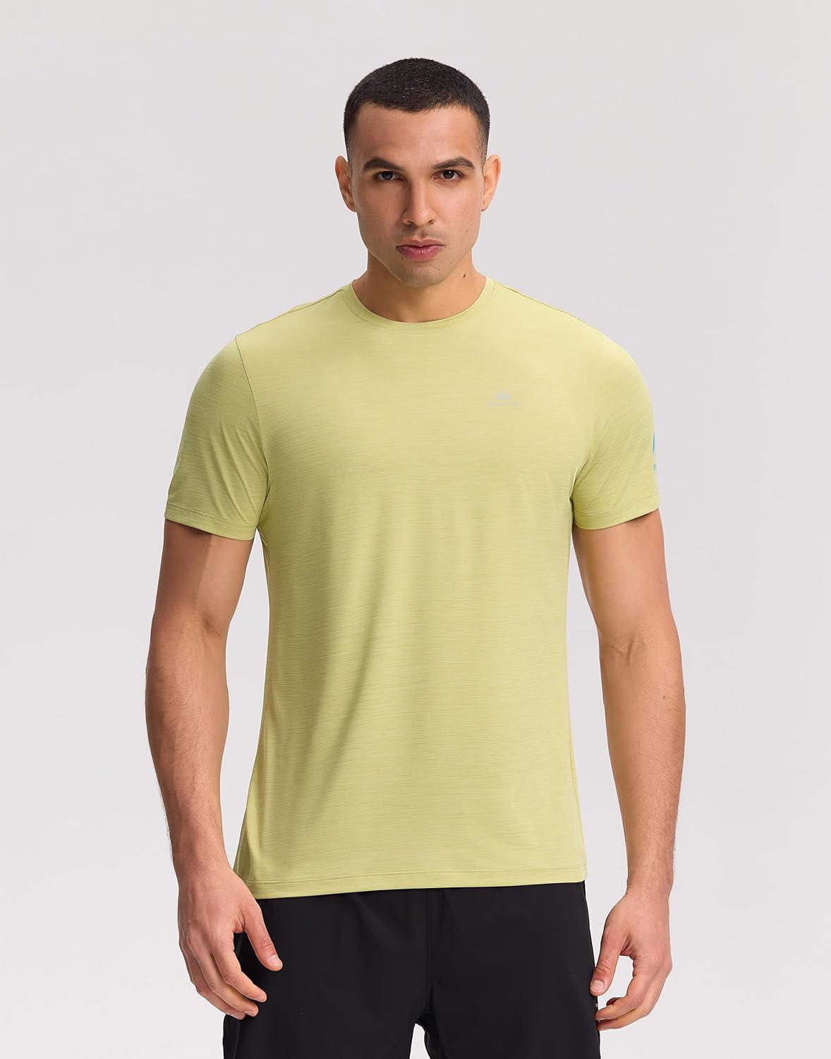 Pioneer Camp Mens Workout Shirts Quick Dry Moisture Wicking Athletic Running T-Shirts Graphic Tees Gym Sports Hiking Camping