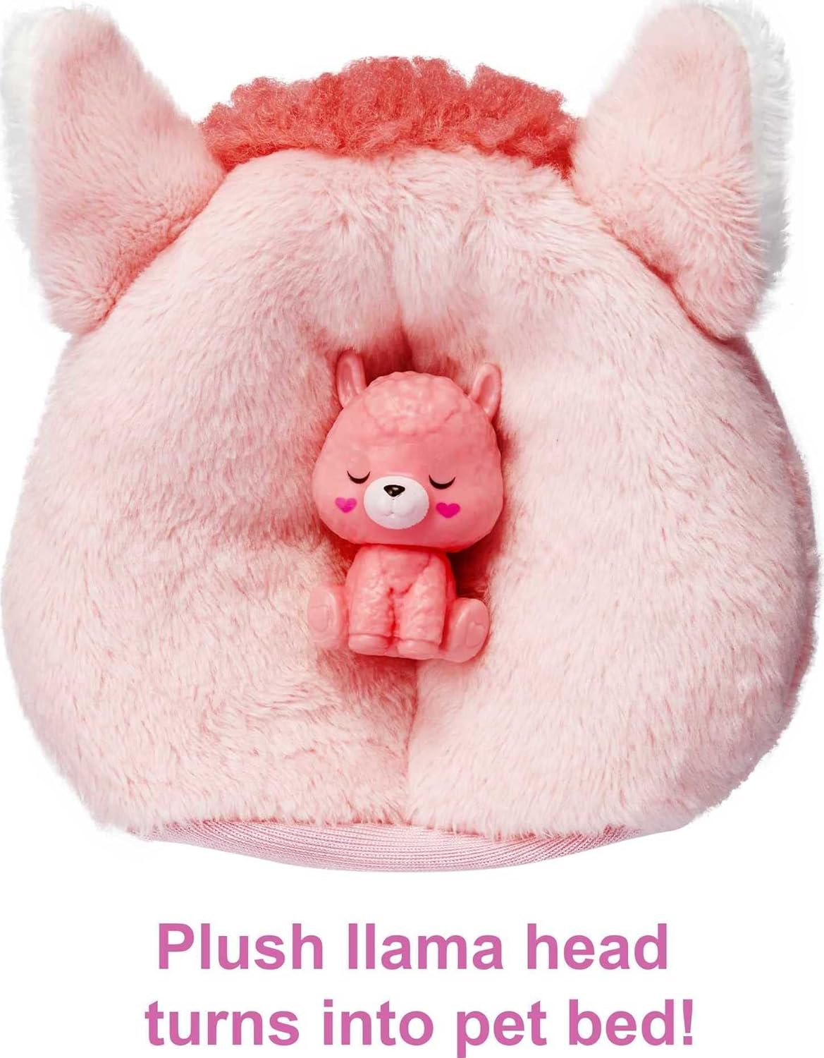 Barbie Cutie Reveal Doll, Fantasy Series Llama Plush Costume, 10 Surprises Including Mini Pet & Color Change