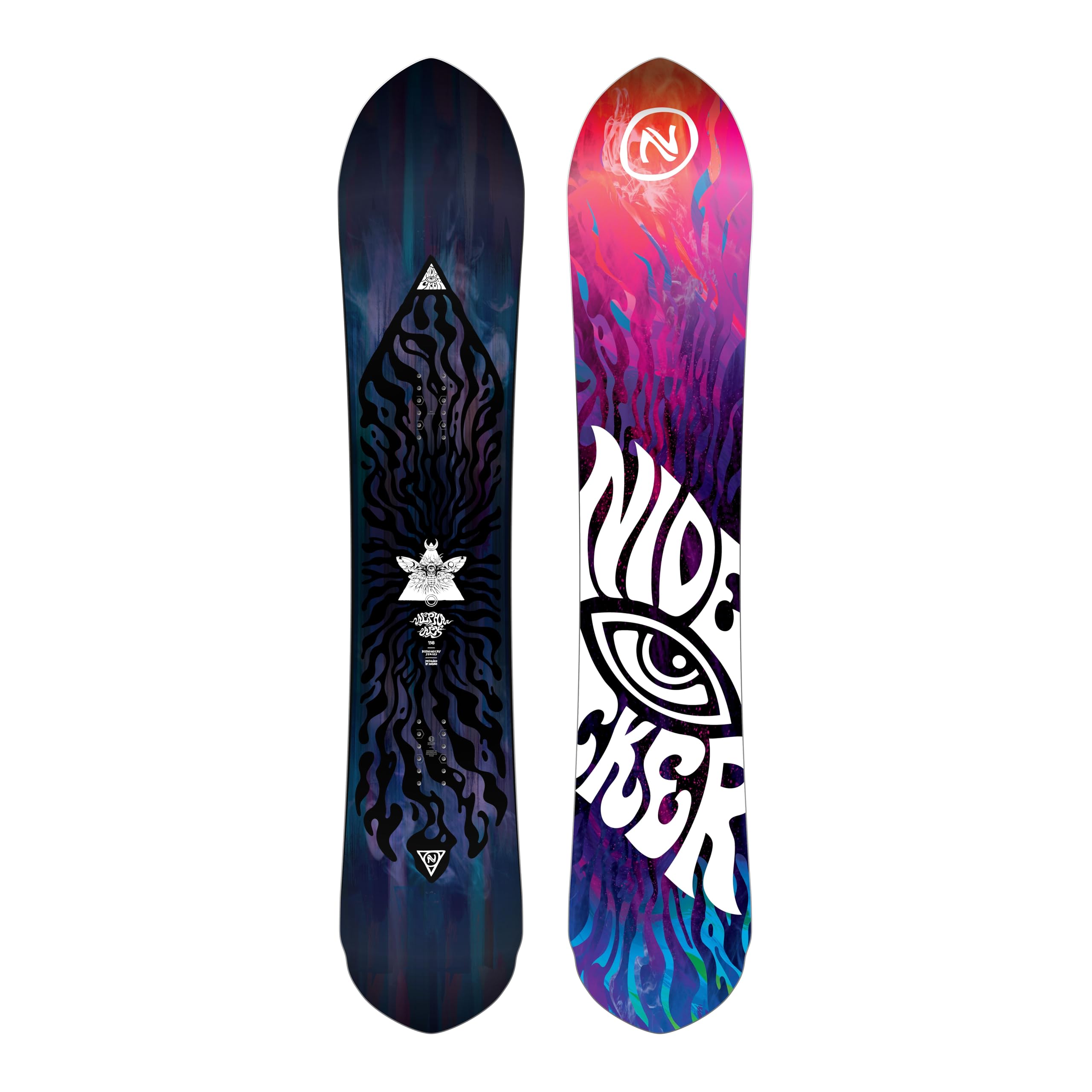 Nidecker Alpha APX Snowboard – Tavola All-Mountain aggiornata con materiali di alta qualità e sensazione fluttuante