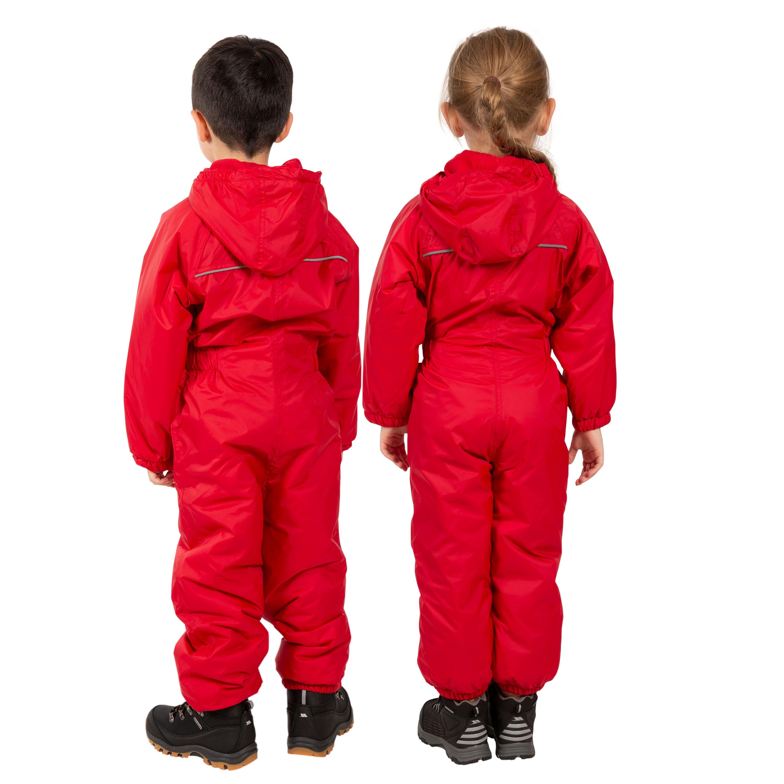 Trespass Unisex Dripdrop wodoszczelny kombinezon przeciwdeszczowy z kapturem