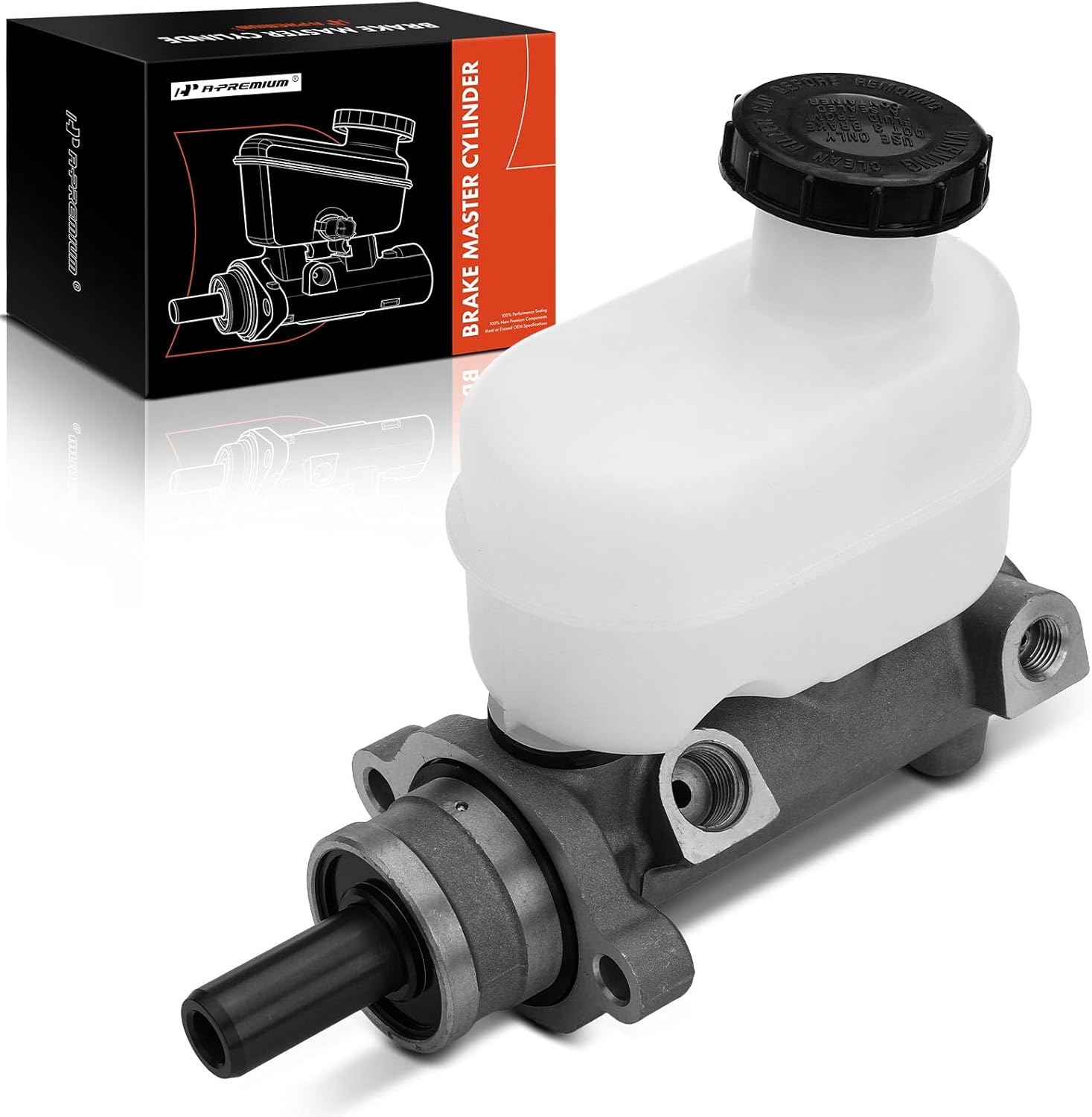 A-Premium Brake Master Cylinder Compatible with Ford Vehicles - E-150/E-150 Club Wagon 2003, E-150 Econoline/E-150 Econoline Club Wagon 1994-2002 - Replace OE# 1C2Z2140AA, 2C2Z2140BA