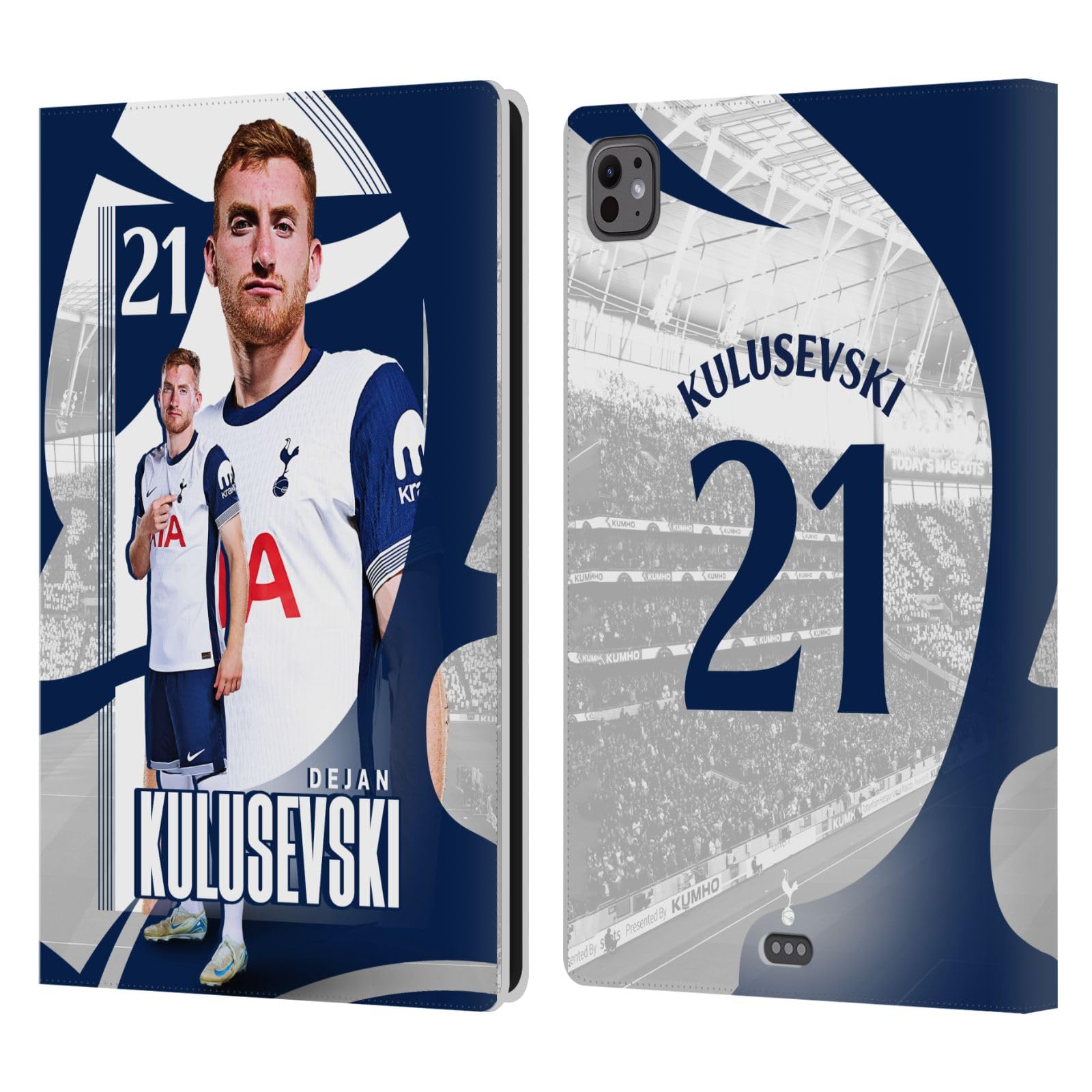 Étui iPad Pro 11 M4 Tottenham Kulusevski pour éviter les rayures