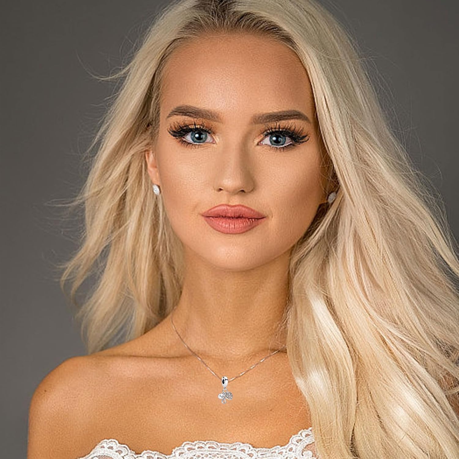 925 Sterling Silver Charms for Women Bracelet Necklace Mom Daughter Family Infinity Heart Charm Pendant Sister Friends Beads Jewellery Gift for Women Girls - Image 5