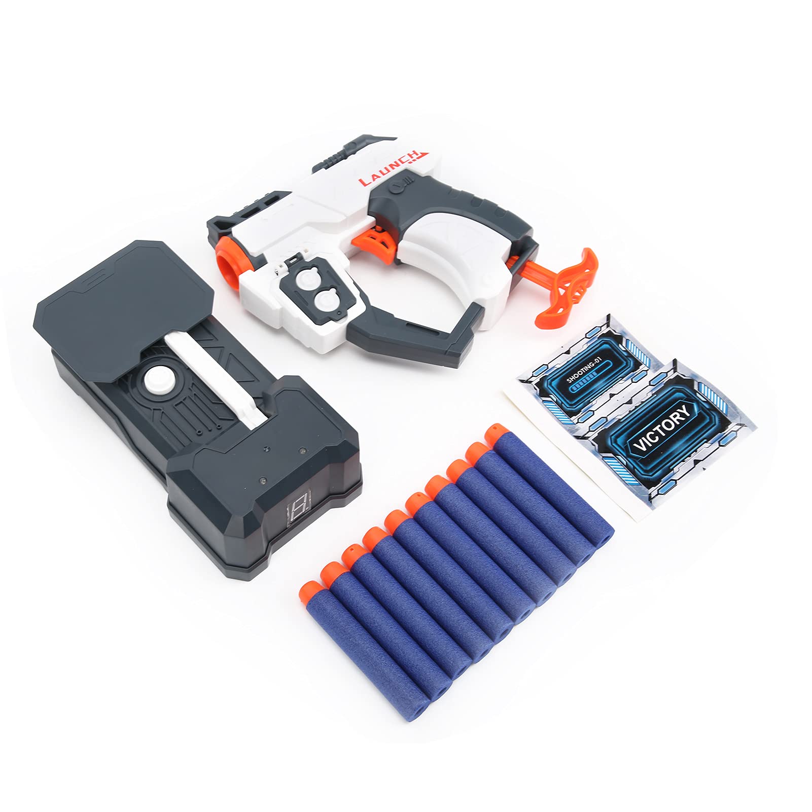 Buy Soft Ball Toy , Toy for Boys Toy Target Combo Soft Pellet Toy Set with Electric Target with