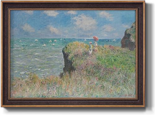 Miniatura 23 de Renditions Gallery Cuadros artísticos para pared, Boulevard Montmartre por la noche (1897), obra de arte abstracta de Camille Pissarro para El