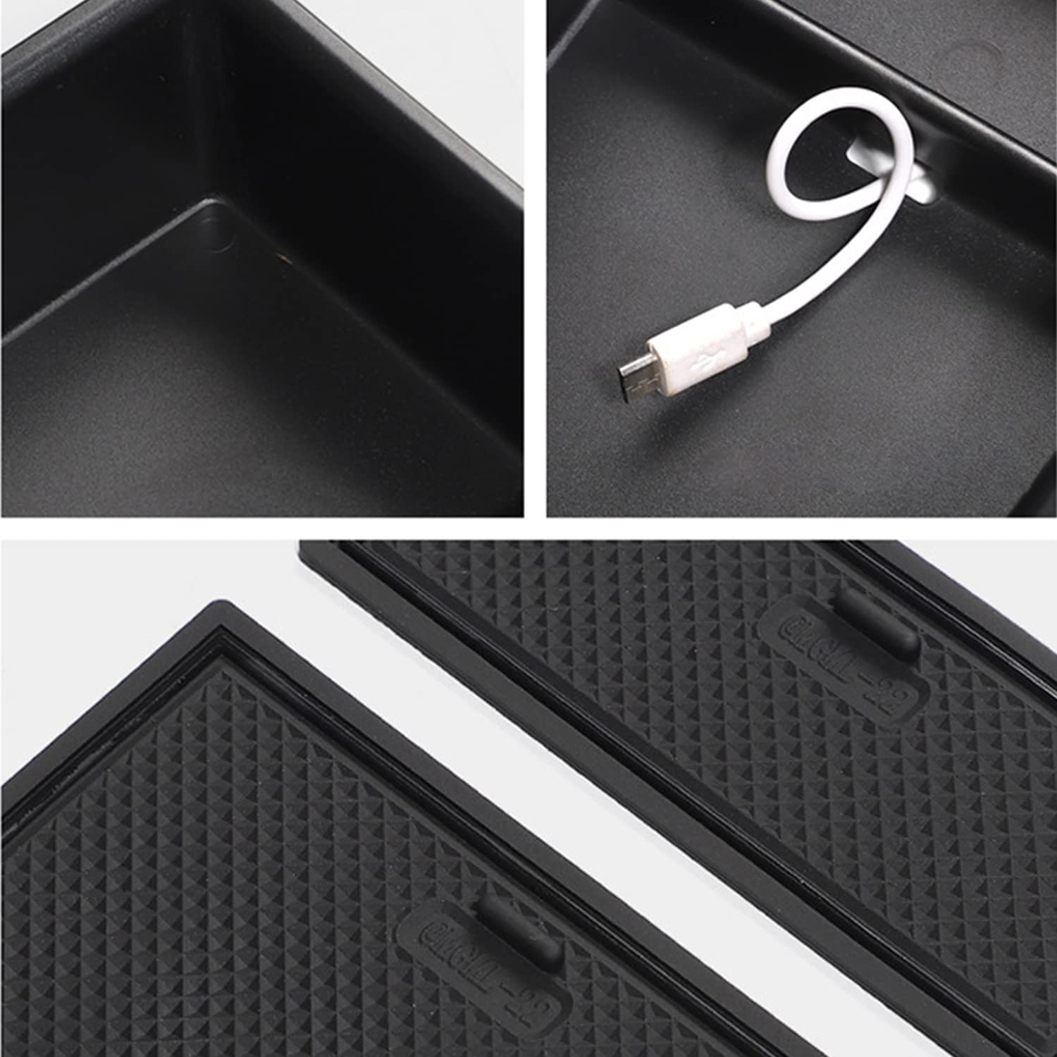 CDEFG Compatibile con MG4 MG 4 EV Electric 2022 2023 2024 2025 Organizer per Console Centrale MG4 Stoccaggio Auto Center Console Vassoio MG4 2025 Accessori (Arancione