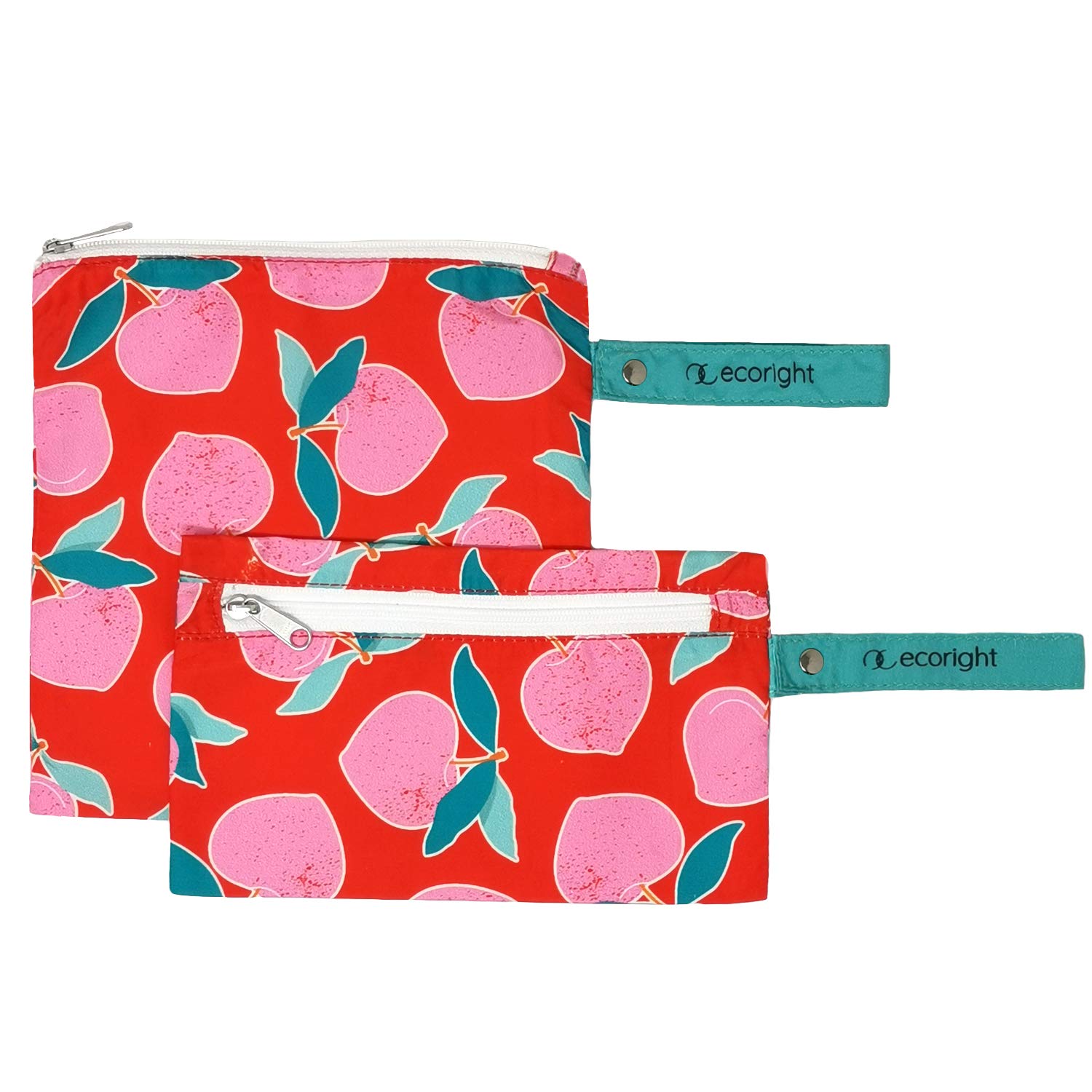 Eco RightEco Right 100% RECYCLED Reusable Sandwich Bag & Snack Bags by | Zero Waste & Food Safe Lunch Bag - Pack of 2