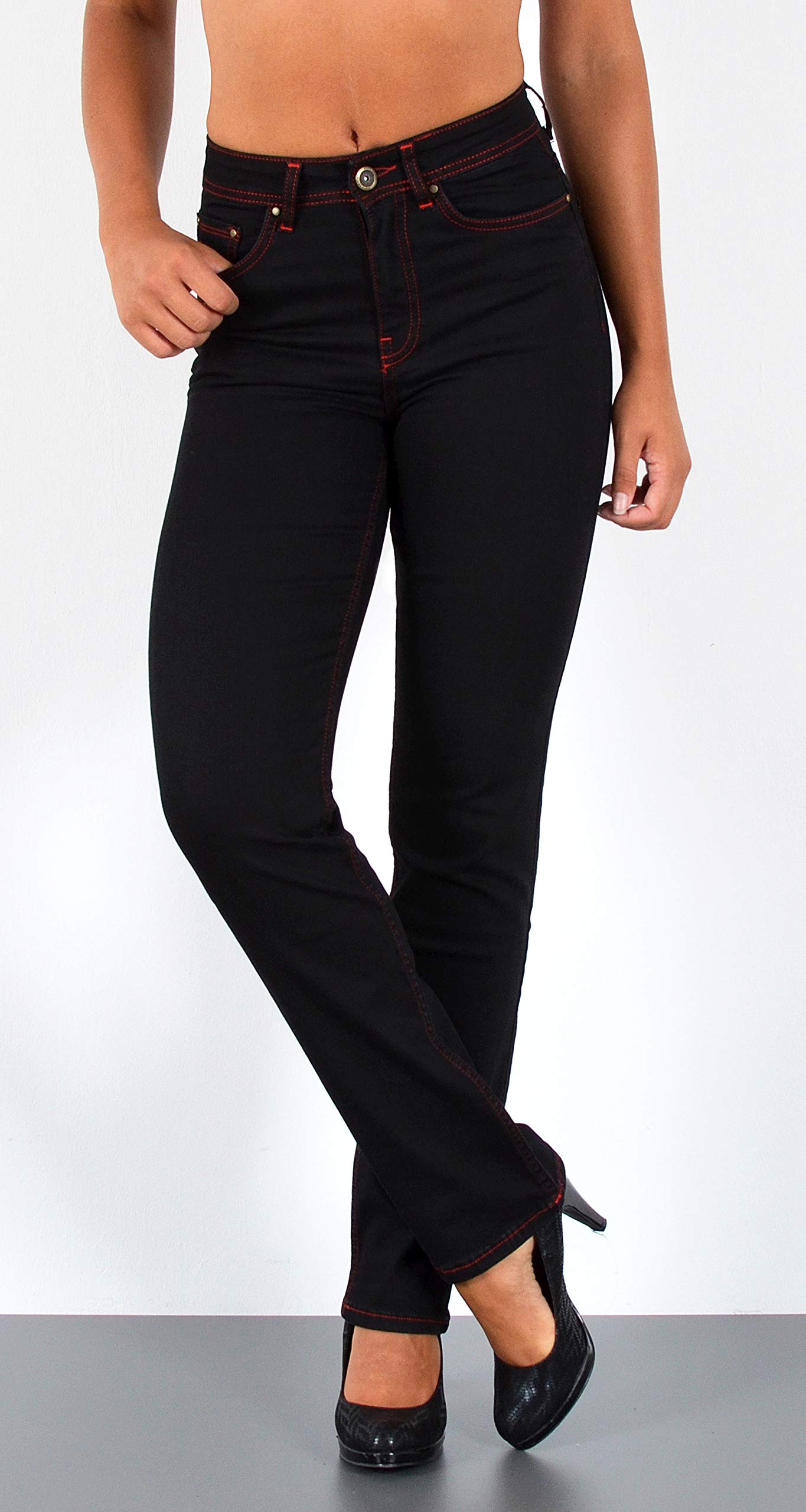 Jean Femme Dorit Jean Femme Taille Haute Femme Jean Jean Femme Taille Elastique Jeans Femme Straight Jeans Femme Taille Haute Femme Jean High-Waist Jean taille haute femme Jean grande taille G600