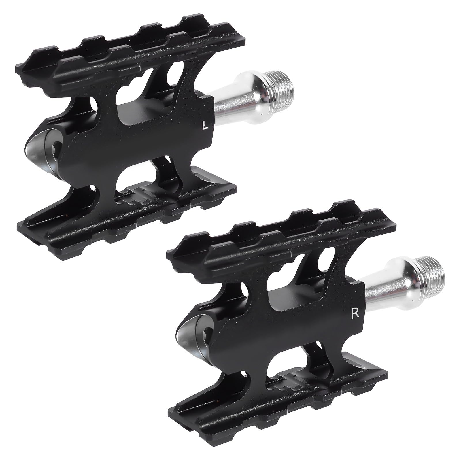 VANZACK Pedales de Bicicleta Planos Antideslizantes para Ciclismo Accesorios de Aleación Ligeros para Montaña y Carretera Repuestos para Pedales