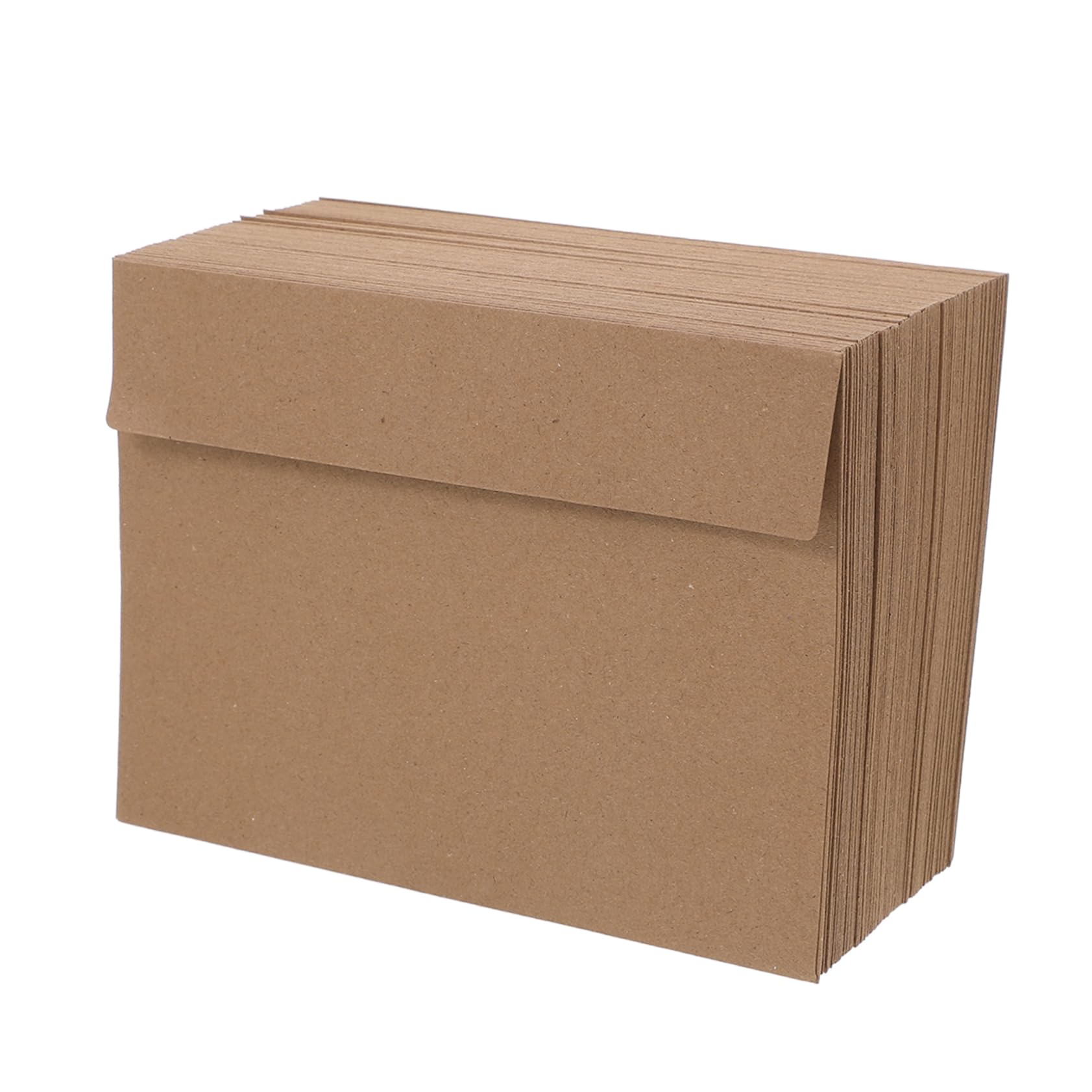 100 Sobres de Papel Kraft de Estilo Vintage Soportes de Almacenamiento de Papel para Invitaciones Y Tarjetas