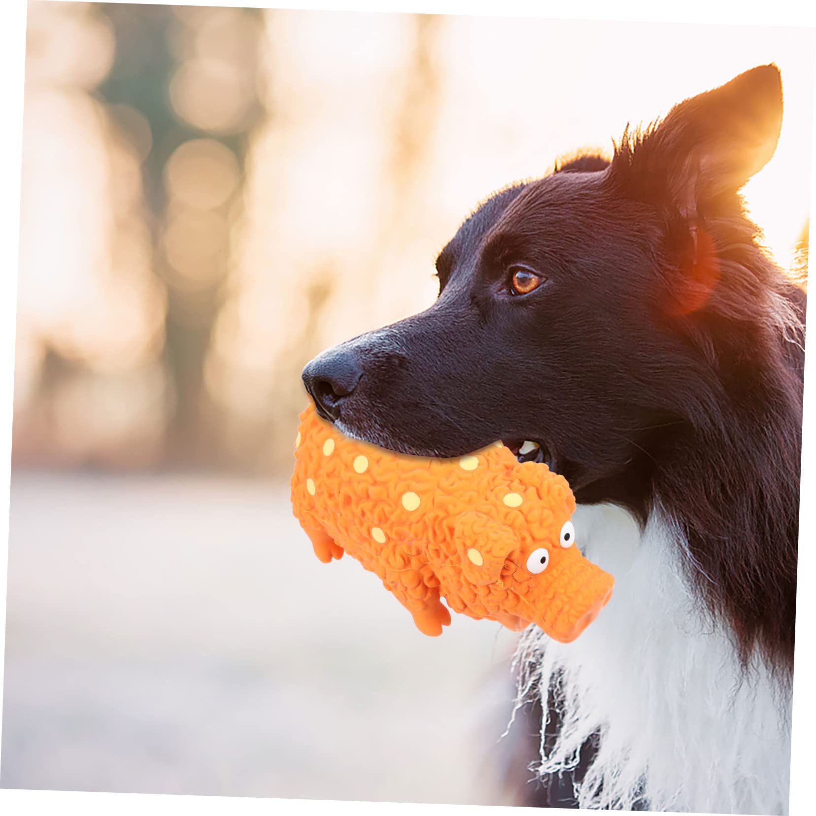 ABOOFAN 4 Piezas Juguete para Mascotas Herramientas para la de Mascotas Juguetes de Sonido para Perros Juguetes para Perros de látex para Mascotas