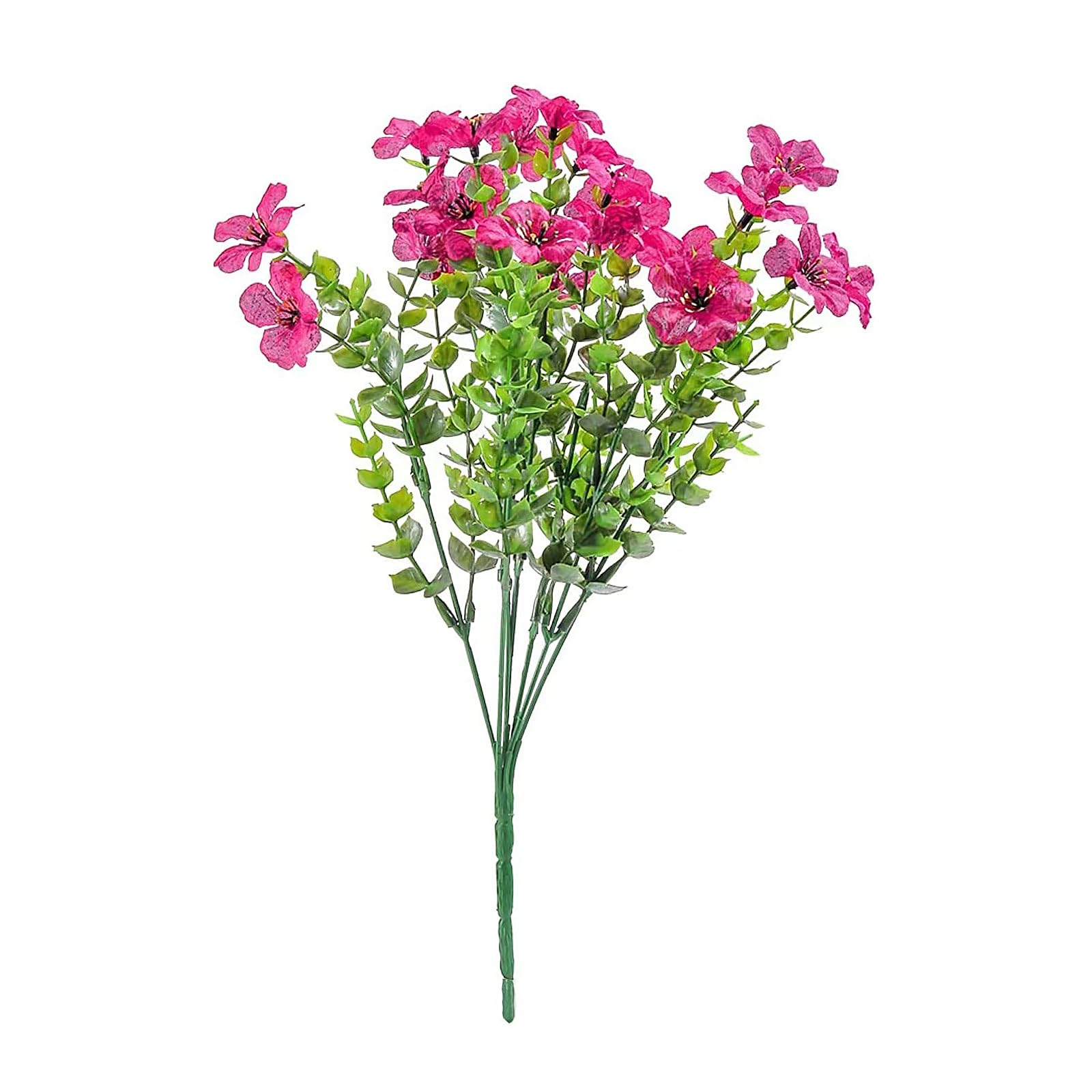 alloneslife Artificial Flower Floral Arrangement for Living Room Bedroom Tabletop Display Wedding Backdrops Decoration Party Deck Flowers