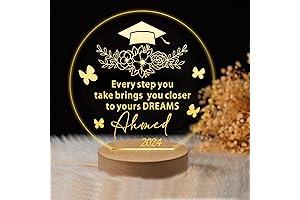 EDSG Personalized Graduation Night Light: A Unique and Meaningful Graduation Gift