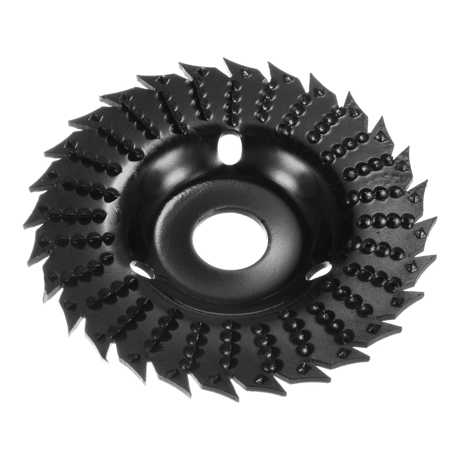 HARFINGTON Wood Carving Disk Grinder Wheel, 5" Cutting Wheels with 7/8" Arbor, for Woodworking Angle Grinders Wood Cutting Sanding Shaping Polishing