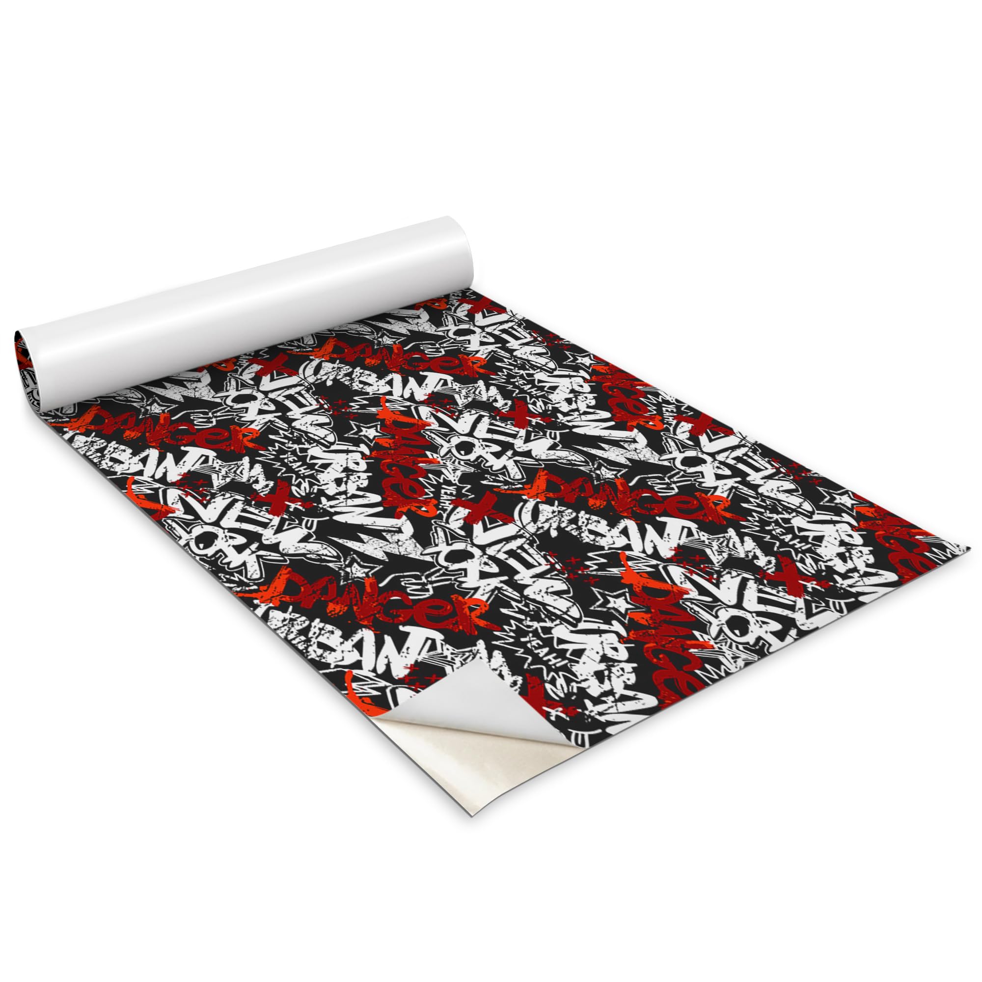 Pegatinas adhesivo 100x50 cm de cocina y salón para renovar puertas de armario viejo