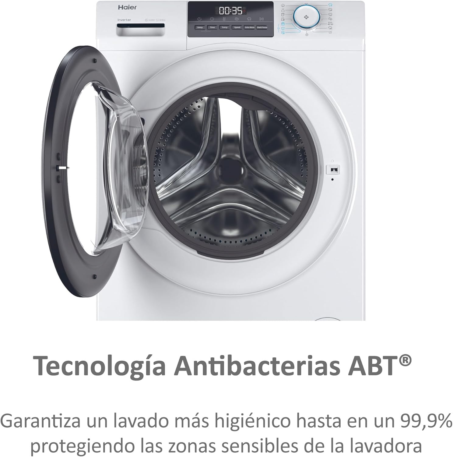 Haier washing machine with ABT Antibacterial Technology
