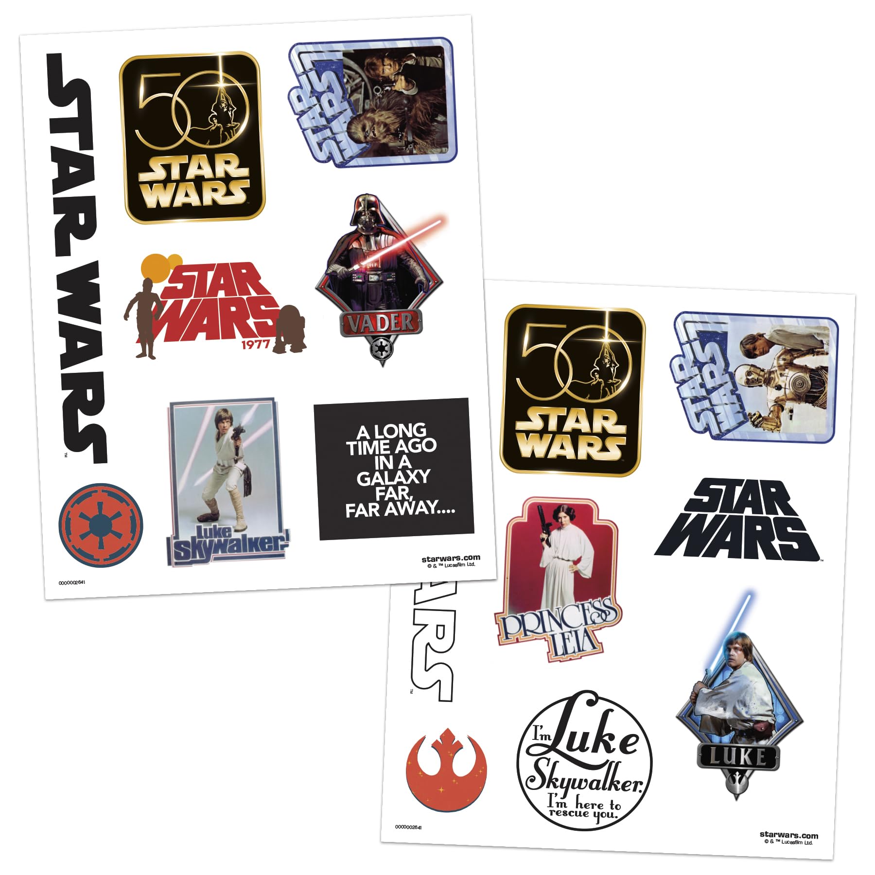 2027 Star Wars 50th Anniversary Collector's Edition Calendar