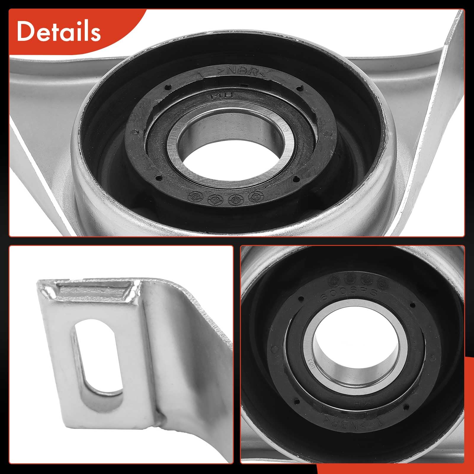 A-Premium Drive Shaft Center Support Bearing - Mercedes E320 2005-2006 Replacement Part