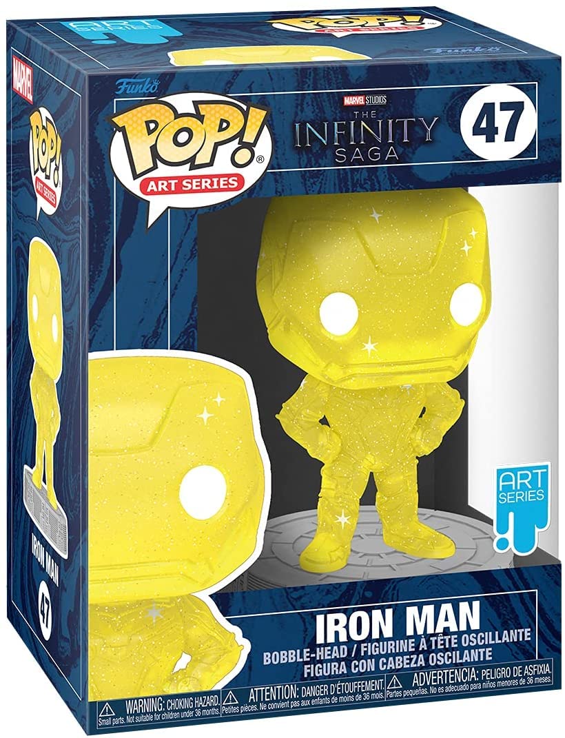 Funko Pop! Artist Series: Marvel Infinity Saga – Hawkeye Arancione, Figura Vinile Da Collezione 9,5 Cm Con Custodia Protettiva Premium - 3