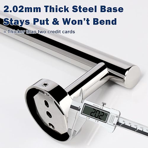 Miniatura 4 de NearMoon Portarrollos de papel higiénico para baño, acero inoxidable SUS304 de alta calidad, para montaje en pared, para baño, cocina, baño