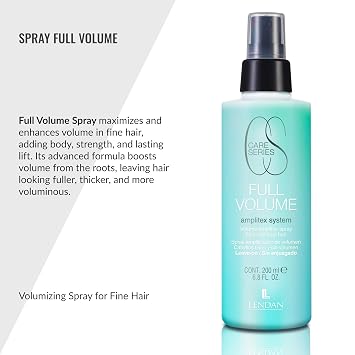 Lendan - Fine Hair Volume Spray - Full Volume Volumizing Spray - 200 ml - Adds Strength and Firmness - Strengthens Hair Fiber - Increased Hair Density - Lighter and Shinier Hair