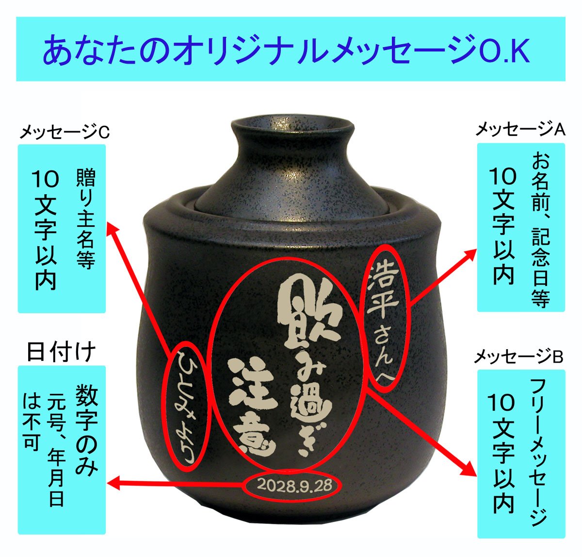Amazon.co.jp: 燗酒 徳利 ぐい呑みセット とっくり 盃2個付 日本酒 酒