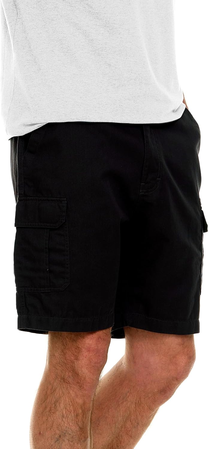 Wrangler Cargo Shorts for Men Big and Tall - Stretch Twill Casual Shorts - Image 3