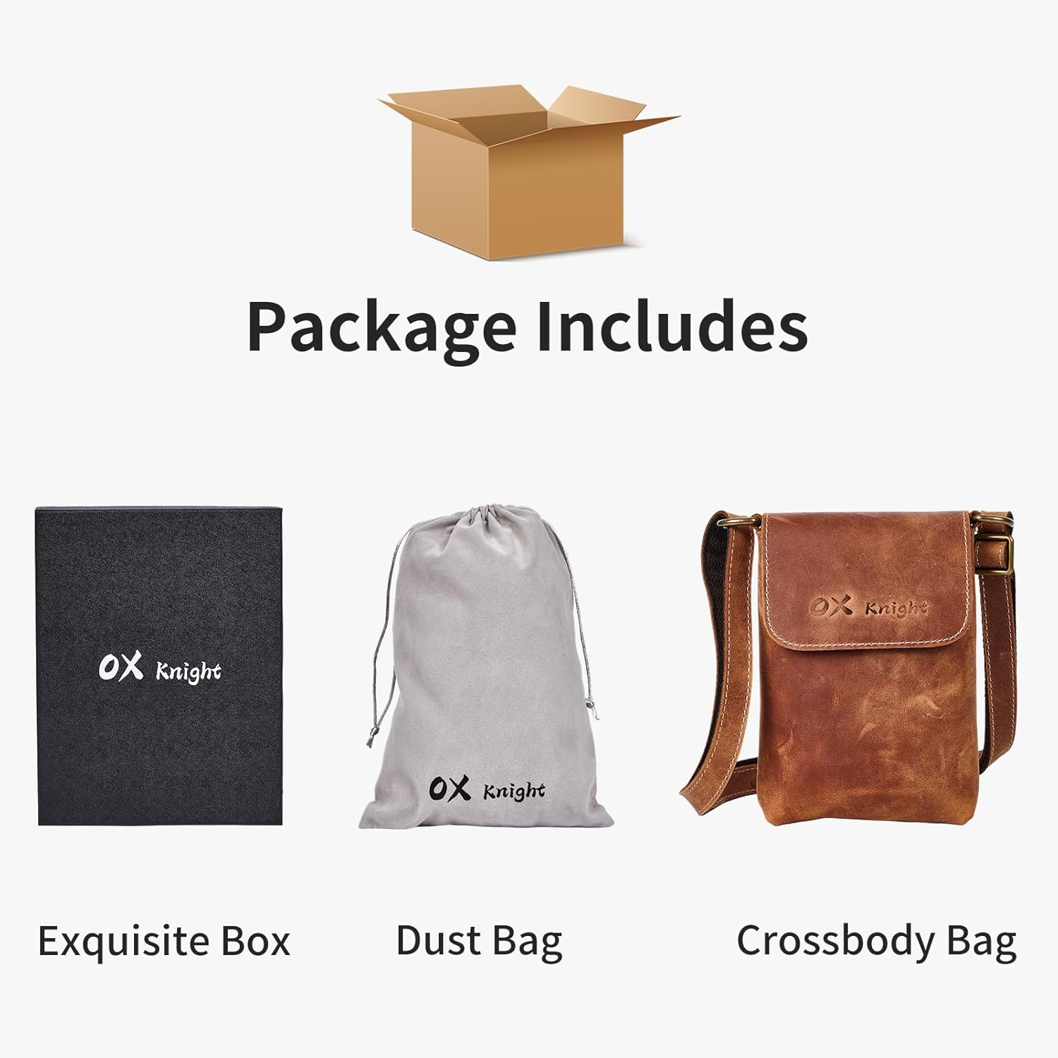 Genuine Leather Crossbody Bag for Women, Adjustable Strap Small Phone Purse, Lightweight Gift Ready Shoulder Bag - Image 8