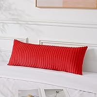 Vista 71 de UGASA - Fundas de almohada decorativas de terciopelo suave y sólidas de Navidad para sala de estar/sofá, 16 x 16 pulgadas, 2 unidades, color burdeos