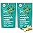 UpSpring Stomach Settle Drops for Occasional Nausea Relief, Upset Stomach and Motion Sickness with Ginger, Lemon, Spearmint and B6, Mint Flavor Drops, 56ct (Pack of 2)