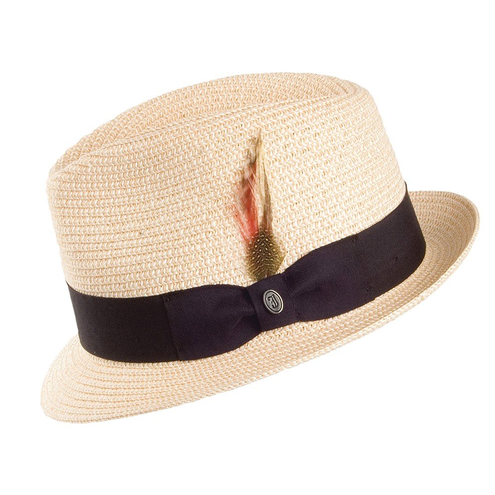 Jaxon & James Chapeau Trilby en Paille Toyo Naturel