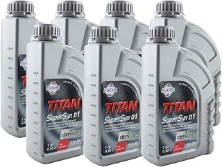 Fuchs 7 Quart TITAN SUPERSYN D1 SAE 5W-30 Engine Oil (7 x 1q)