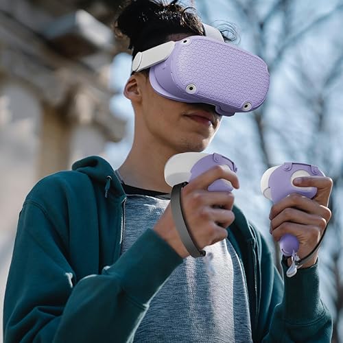 Miniatura 2 de for Oculus Quest 2 Accessories Face Cushion Cover for Quest 2 Contorller Grips Lens Cover VR Silicone Covers VR Shell Cover Thumbsticks Covers for