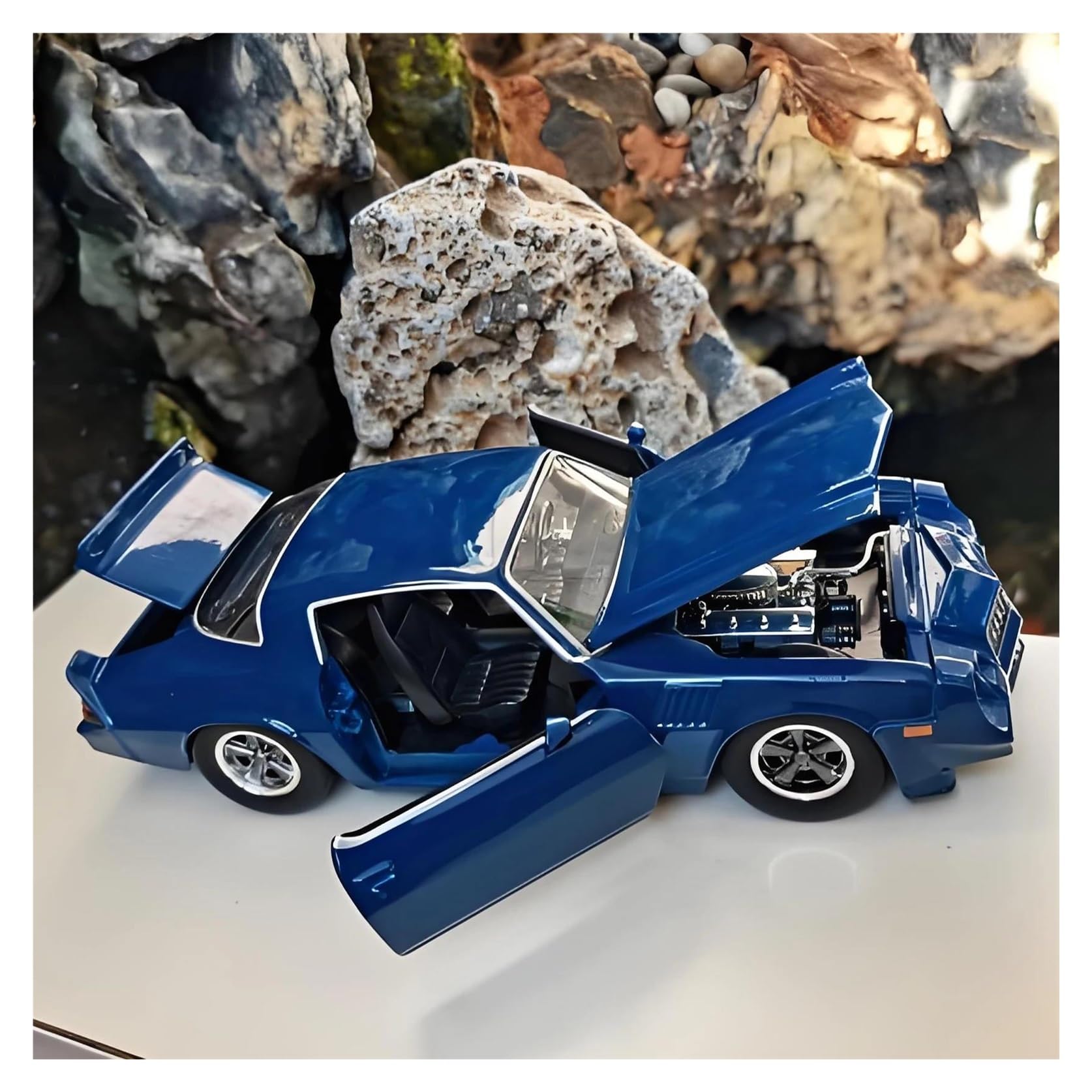 Modellauto Automodell Für Camaro Z28 1979 Modellauto Modellfahrzeuge | 1:24 Miniaturauto Legierung Modellfahrzeug