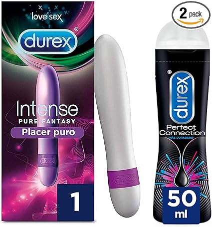 Durex Vibrador Intense Orgasmic Pure Fantasy + Lubricante ...