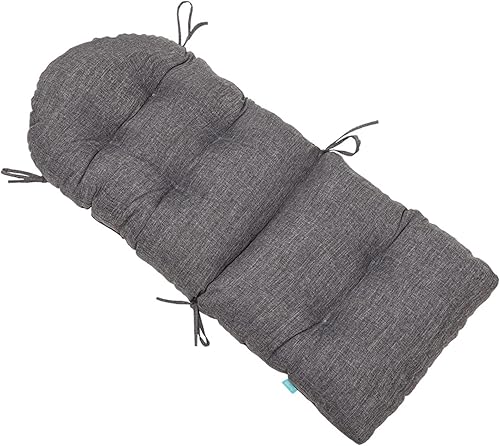 Miniatura 4 de QILLOWAY Cojín para silla de respaldo alto para interiores y exteriores, para Adirondack, para primaveraverano, para todo tipo de clima, repuesto