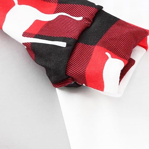 Miniatura 6 de WKSCLPAI Pijamas de Navidad para la familia, pijamas a juego para las fiestas, ropa de dormir clásica, divertida, linda, de manga larga, conjuntos