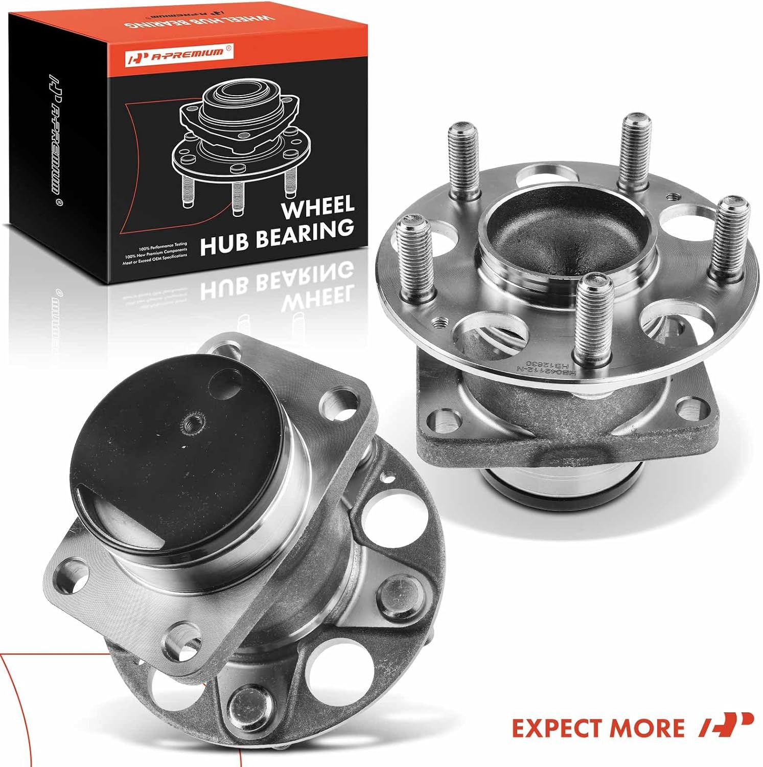 A-Premium 2 x Rear Wheel Bearing and Hub Assembly with 5-Lug Compatible with Honda HR-V 2016-2022 - Image 9