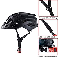 Vista 3 de Cascos de bicicleta para adultos, casco de bicicleta ajustable para hombre y mujer, casco ligero de carretera y montaña, ciclismo de seguridad